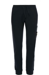 Хлопковые джоггеры с карманами Stone Island