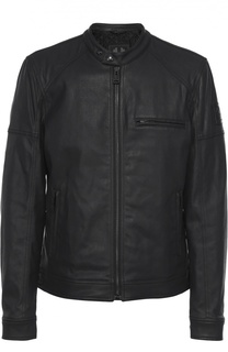 Хлопковая куртка на молнии с воротником-стойкой Belstaff