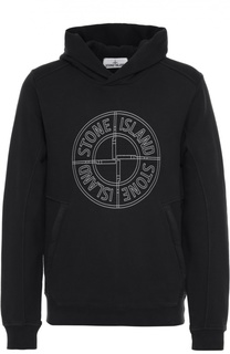 Хлопковая толстовка с капюшоном Stone Island
