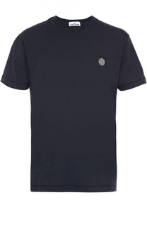 Хлопковая футболка с круглым вырезом Stone Island