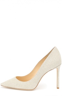 Туфли Romy с глиттером на шпильке Jimmy Choo