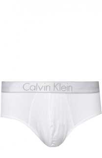 Хлопковые хипсы с широкой резинкой Calvin Klein