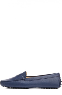 Кожаные мокасины Gommini с перемычкой Tod’s