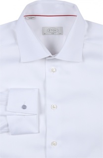 Приталенная сорочка с французскими манжетами Eton