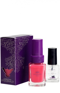 Лак для ногтей Kim / Спелый арбуз + Bond-подготовка Christina Fitzgerald