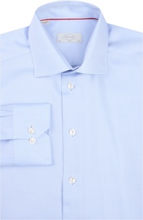 Приталенная сорочка с воротником кент Eton
