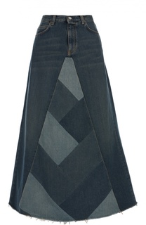 Джинсовая юбка Saint Laurent