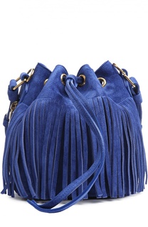 Замшевая сумка Emmanuelle small Saint Laurent
