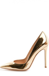 Туфли Gianvito 105 из металлизированной кожи Gianvito Rossi
