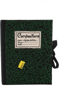 Клатч Notebook с вышивкой Olympia Le-Tan