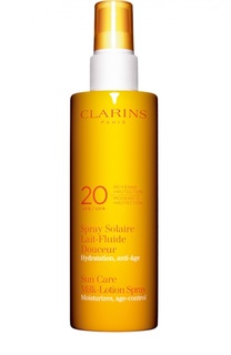 Молочко-спрей для безопасного загара с SPF19 Clarins