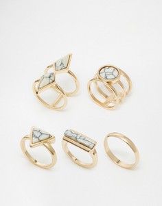 Набор колец Aldo Edysien - Золотой