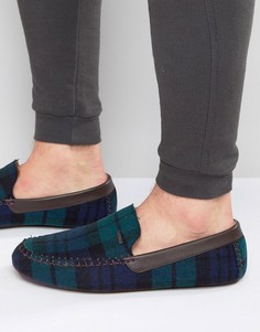 Слиперы в клетку Ted Baker Moriss - Зеленый