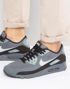 Серые кроссовки Nike Air Max 90 Ultra 819474-011 - Серый