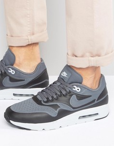 Серые кроссовки Nike Air Max 1 Ultra 845038-001 - Серый