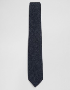 Темно-серый галстук из букле Feraud - Серый