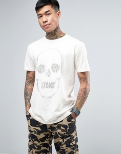 Белая футболка Volcom Tuffskul BSC - Белый