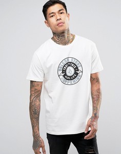 Белая футболка Volcom Thunderbolt - Белый