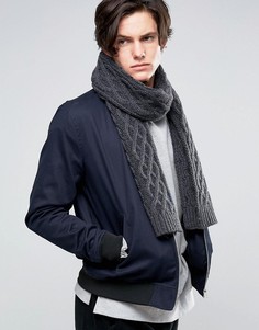 Серый шарф Jack Wills - Серый
