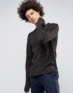 Джемпер с заниженной линией плеч и удлиненной кромкой Only &amp; Sons - Красный