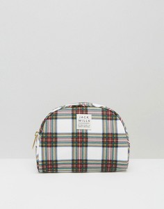 Косметичка с принтом в клетку Jack Wills - Мульти