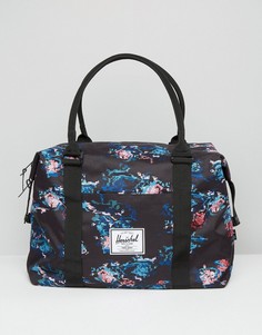 Синяя сумка с цветочным принтом Herschel Supply Co Strand - Мульти
