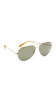 Поляризованные солнцезащитные очки-авиаторы Sayer Oliver Peoples Eyewear