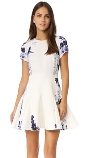 Платье с темно-синим цветочным рисунком Stylestalker