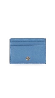 Плоская визитница Robinson Tory Burch
