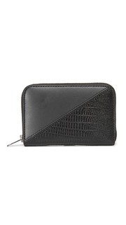 Миниатюрный кошелек Dime в лоскутной технике Alexander Wang