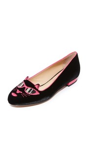 Балетки Pretty in Pink Kitty Charlotte Olympia