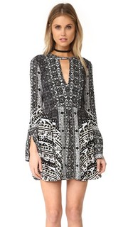 Мини-платье Tegan с принтом по краю Free People