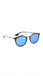 Зеркальные солнцезащитные очки Oxford McQ - Alexander Mc Queen