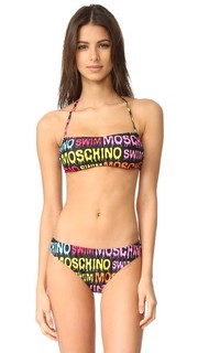 Купальник бикини-бандо Moschino