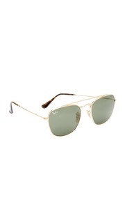 Солнцезащитные очки-авиаторы в квадратной оправе Ray Ban