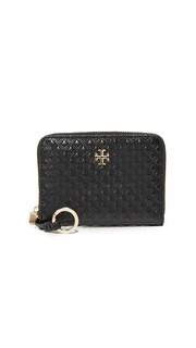 Рельефный кошелек для мелочи Marion на молнии Tory Burch