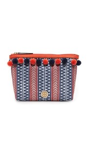 Косметичка с помпонами Tory Burch