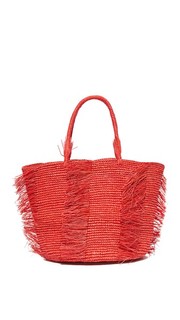 Сумка Toquilla с отделкой из соломки Sensi Studio