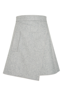 Шерстяная юбка Carven
