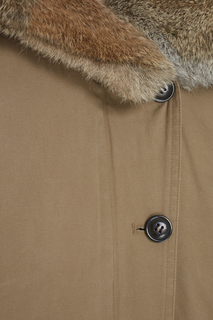 Парка с мехом кролика Woolrich