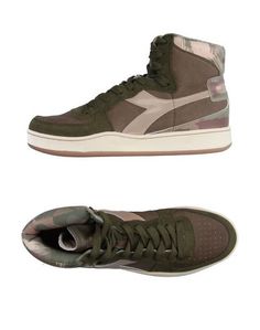 Высокие кеды и кроссовки Diadora