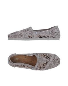 Низкие кеды и кроссовки Toms