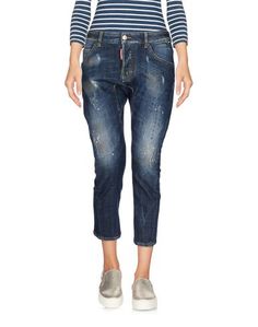 Джинсовые брюки-капри Dsquared2