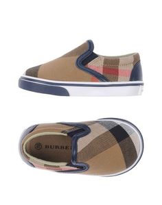 Низкие кеды и кроссовки Burberry Children