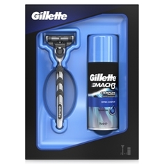 GILLETTE Набор MACH3 1 шт. + 75 мл