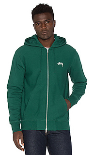 Худи на молнии stock - Stussy