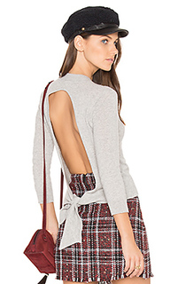 Tie back crop sweater - Autumn Cashmere
