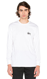 Футболка с длинным рукавом basic stussy - Stussy