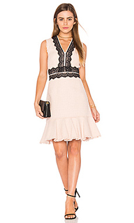 Sleeveless tweed lace dress - Rebecca Taylor