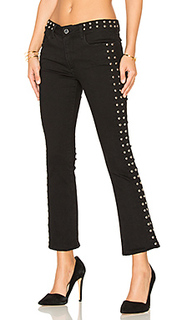 Mid rise stud crop - Weslin + Grant